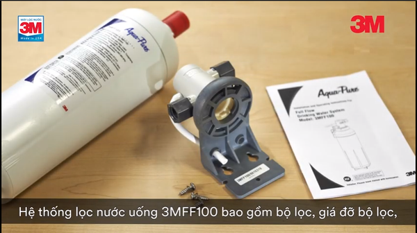 Hướng Dẫn Thực Tế: Cách Lắp Đặt Máy Lọc Nước 3M FF100