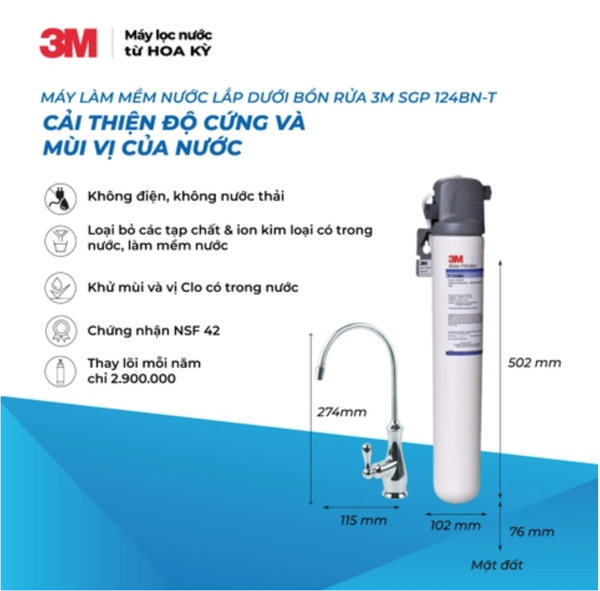 Giải pháp lọc & làm mềm nước nhỏ gọn, dễ lắp đặt - Bảo vệ sức khỏe gia đình