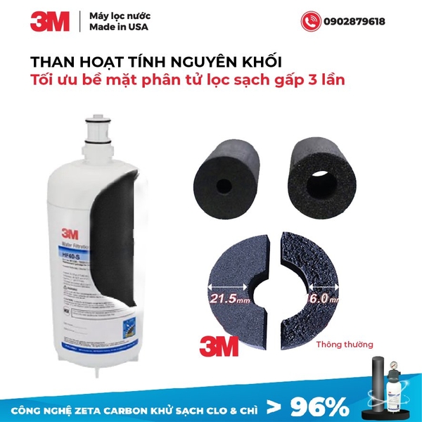 Than hoạt tính là gì? Công dụng của than hoạt tính trong Máy Lọc Nước 3M