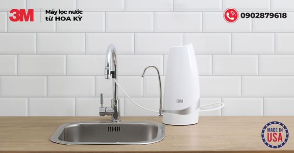 “Tự tay” mang nước sạch đến gia đình bạn với Máy lọc nước để bàn 3M CTM-02