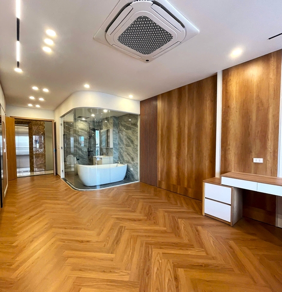 Bán nhà phân lô Thạch Bàn, 7 tầng, DT 58m2, MT 4.3m, 4PN, full nội thất, có thang máy,