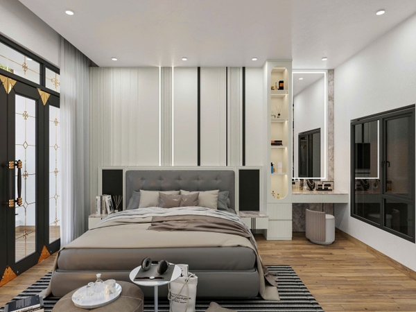 Bán nhà phân lô chân cầu Vĩnh Tuy, 8 tầng, DT 42m2, MT 4m, có thang máy, gara ô tô