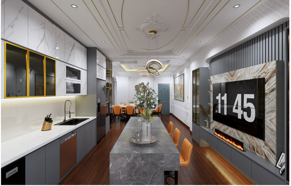 Bán nhà mặt ngõ phố Cổ Linh, Thạch Bàn, 7 tầng, DT 80m2, MT 4.2m, 4PN, full nội thất