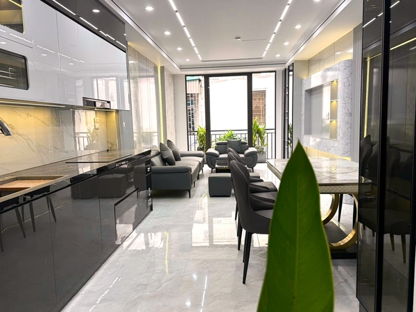 Bán nhà phố Ái Mộ, Bồ Đề, 7 tầng, DT 53m2, MT 3.8m, 4PN, full nội thất, thang máy, gara