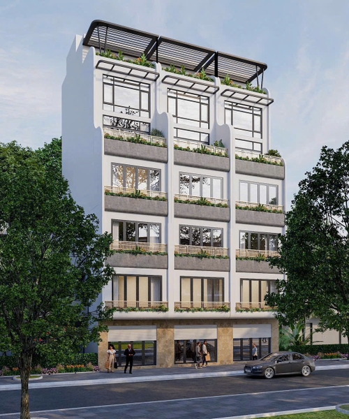 Bán nhà phố Nguyễn Văn Cừ, 7 tầng, DT 60m2, MT 4.6m, 4PN, full nội thất, thang máy