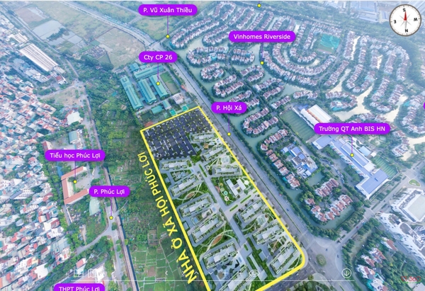 Bán nhà mặt phố Vũ Xuân Thiều, Phúc Lợi, DT 90m2, MT 4,5m, đường 22m, tiện kinh doanh