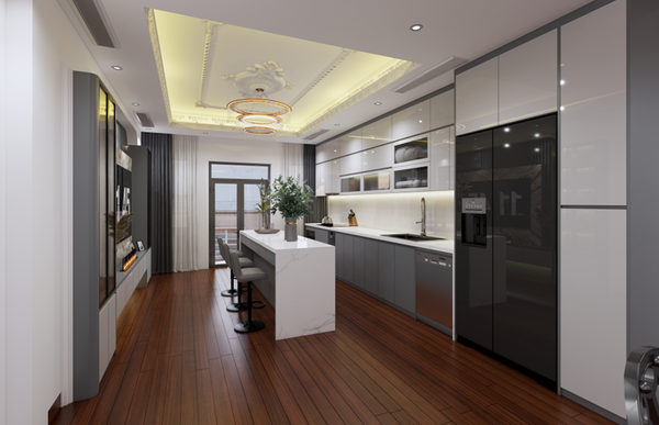 Bán nhà mặt phố Hoa Lâm, Việt Hưng, 7 tầng, DT 100m2, MT 4m, 4PN, tiện kinh doanh