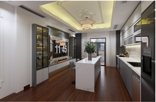 Bán nhà mặt phố Hoa Lâm, Việt Hưng, 7 tầng, DT 100m2, MT 4m, 4PN, tiện kinh doanh