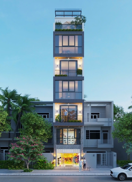 Bán nhà mặt ngõ Nguyễn Văn Cừ, Ngọc Lâm, 8 tầng, DT 38m2, MT 4m, tiện kinh doanh