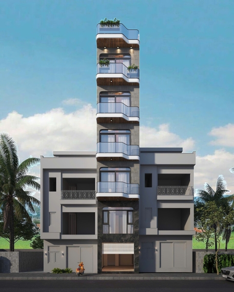 Bán nhà phố Hoa Động, gần Hồ Đầm Tranh, 7 tầng, DT 50m2, MT 4m, 4PN, có thang máy, gara