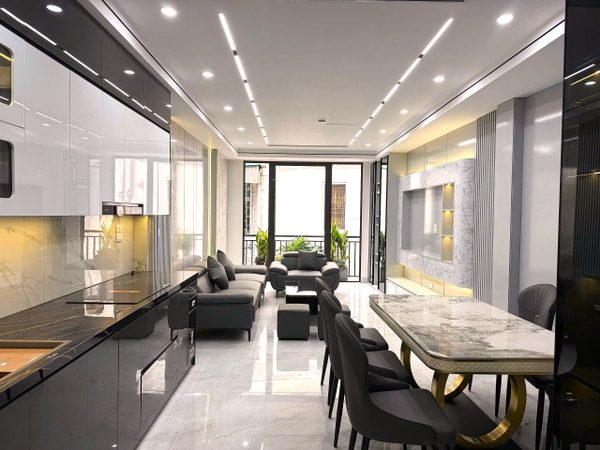 Bán nhà phố Ái Mộ, Bồ Đề, 7 tầng, DT 53m2, MT 3.8m, 4PN, full nội thất, thang máy, gara