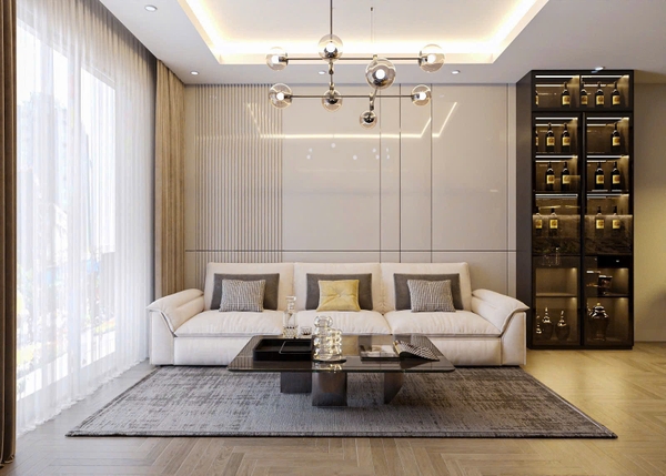 Bán nhà phố Tư Đình, Nhà 7 tầng, DT 50m2, MT 4m, 3PN, full nội thất, có thang máy, gara