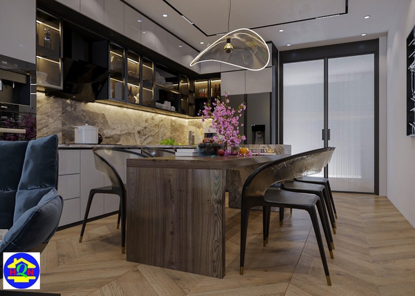 Bán nhà phân lô Thạch Bàn, Nhà 7 tầng, DT 58m2, MT 4m, thang máy, gara, full nội thất