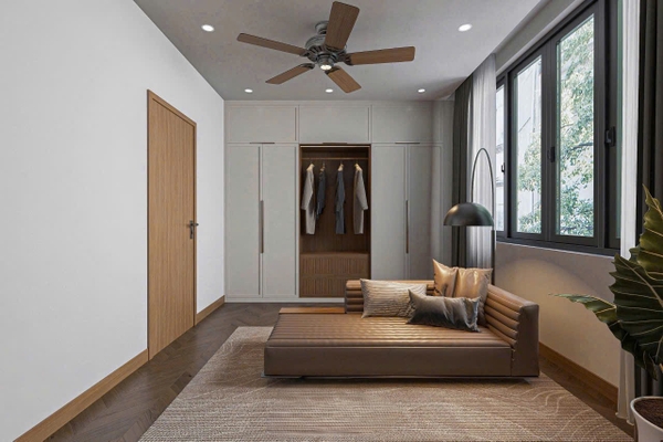 Bán nhà Ngõ 12 Thạch Bàn, gần Hồ Thạch Bàn, 5 tầng, DT 48m2, MT 4m, 4PN, full nội thất