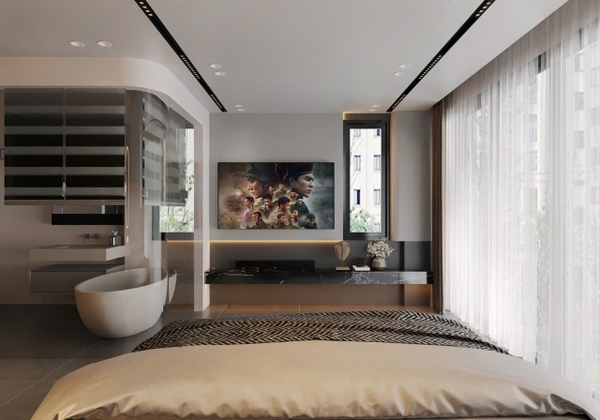 Bán nhà phố Tư Đình, gần cầu Trần Hưng Đạo, 8 tầng, DT 55m2, MT 5.1m, 4PN, full nội thất