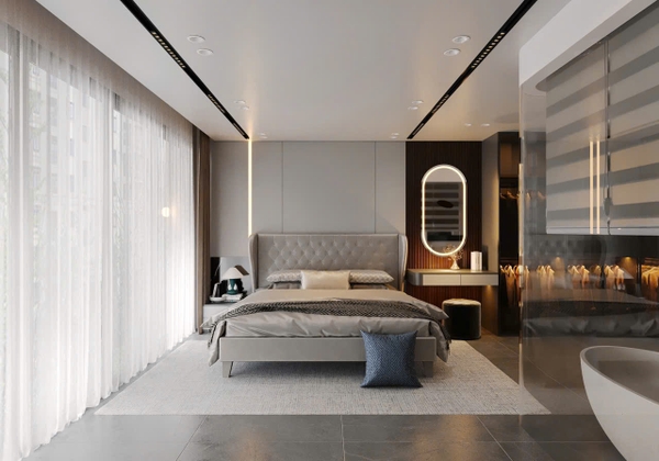 Bán nhà phố Tư Đình, gần cầu Trần Hưng Đạo, 8 tầng, DT 55m2, MT 5.1m, 4PN, full nội thất
