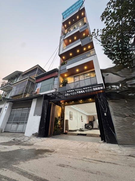 Bán nhà mặt ngõ Nguyễn Thời Trung, Thạch Bàn, 8 tầng, DT 90m2, MT 5m, 5PN, full nội thất