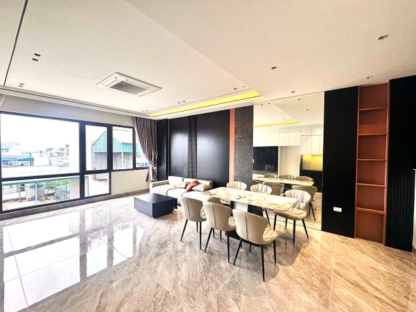 Bán nhà phố Nguyễn Thời Trung, Thạch Bàn, 7 tầng, DT 50m2, MT 5.2m, 4PN, FULL nội thất