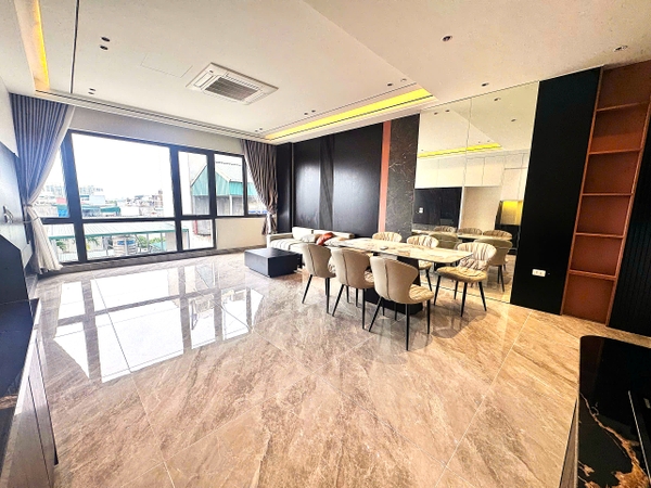 Bán nhà phố Nguyễn Thời Trung, Thạch Bàn, 7 tầng, DT 50m2, MT 5.2m, 4PN, FULL nội thất