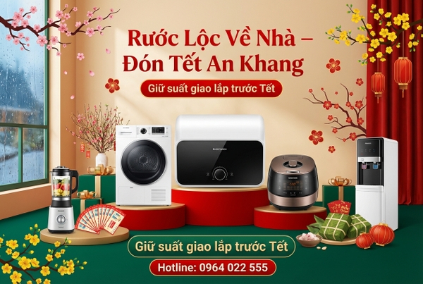 Mua Đồ Điện Đón Tết Bắc Giang: Rước Lộc, An Tâm Giao Lắp