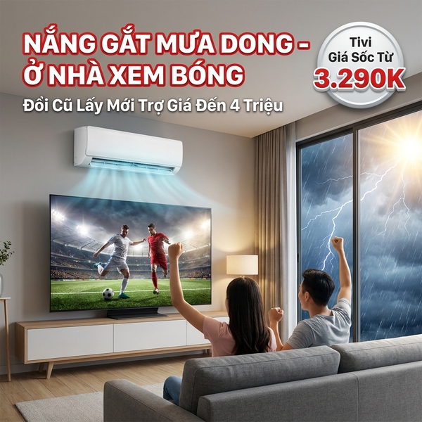Thời tiết Bắc Giang thất thường: Bí quyết giải nhiệt và đối phó mưa ẩm mùa World Cup