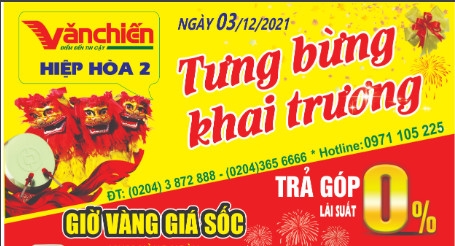 KHAI TRƯƠNG VĂN CHIẾN HIỆP HÒA 2
