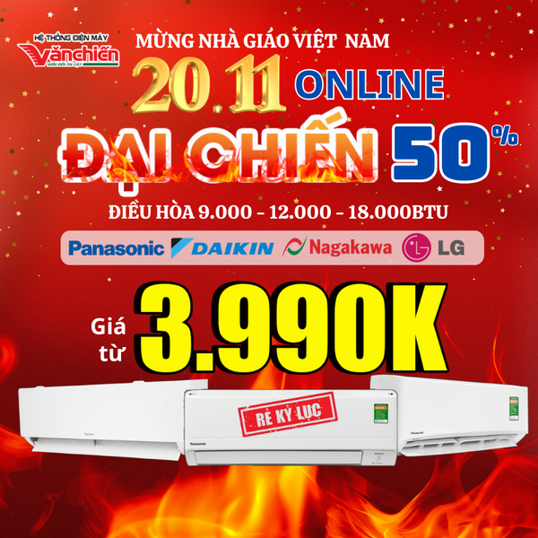 ✨Mừng 20/11 – Đại Chiến Giảm Giá 50%!✨