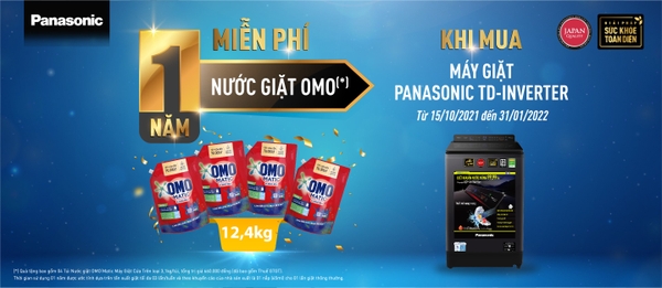 SẮM MÁY GIẶT DIỆT KHUẨN - CÓ NGAY 1 NĂM SỬ DỤNG NƯỚC GIẶT MIỄN PHÍ