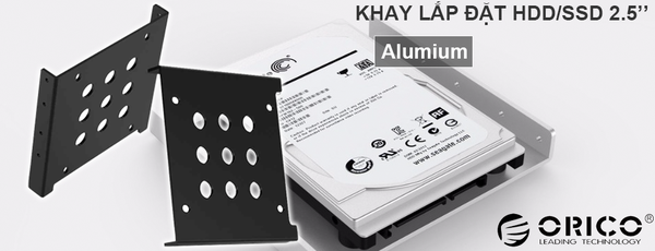 Khay gắn ổ cứng HDD SSD 2.5''