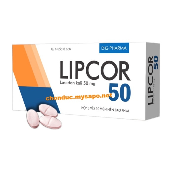 lipcor-losartan-50-dhg