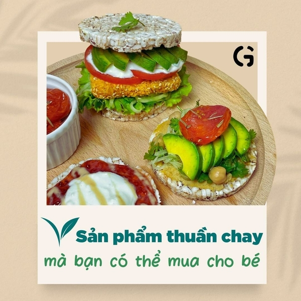 Sản phẩm thuần chay từ GUfoods mà bạn thương có thể mua cho bé