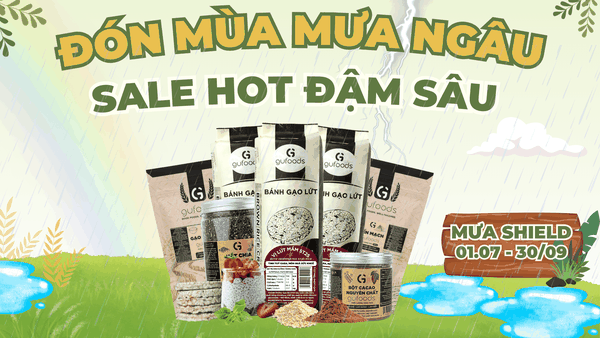 🌨 🌦 Đón mùa mưa ngâu - Sale hot đậm sâu