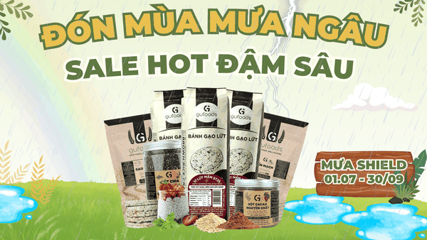 🌨 🌦 Đón mùa mưa ngâu - Sale hot đậm sâu