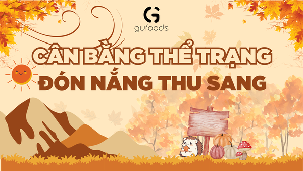 Cân bằng thể trạng - Đón nắng thu sang