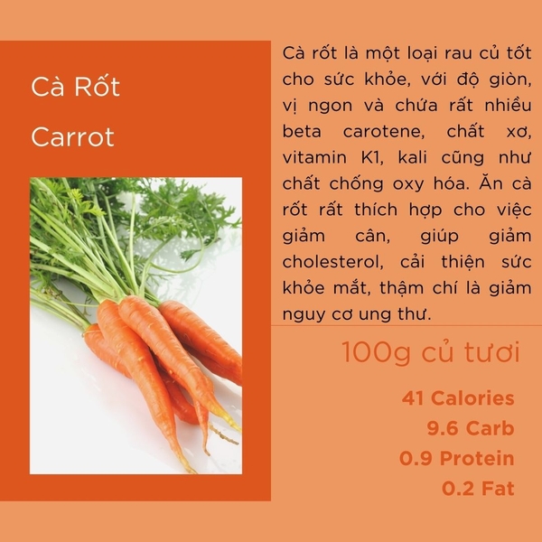 Cà rốt - Carrot