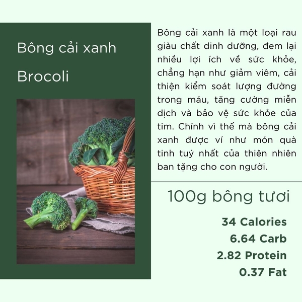 Bông cải xanh - Brocoli