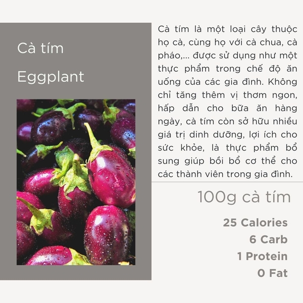 Cà tím - Eggplant