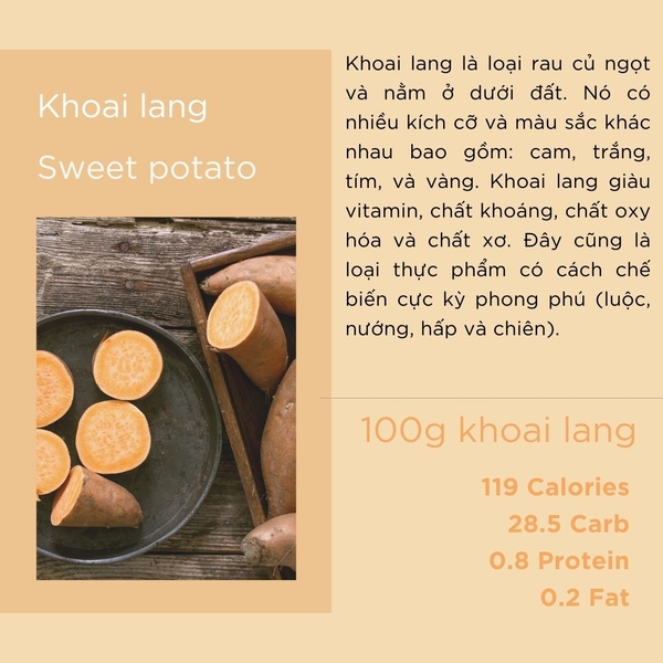 Khoai lang - Sweet potato