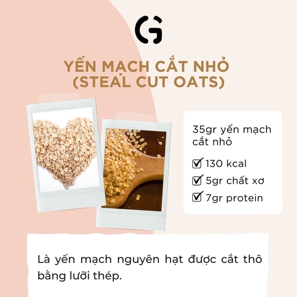 Yến mạch cắt nhỏ (Steal cut oats)
