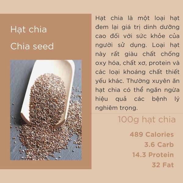 Hạt chia - Chia seed