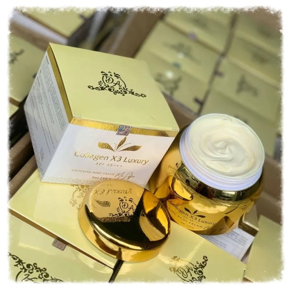 Bộ Đôi Dưỡng Da Body Collagen X3 Luxury