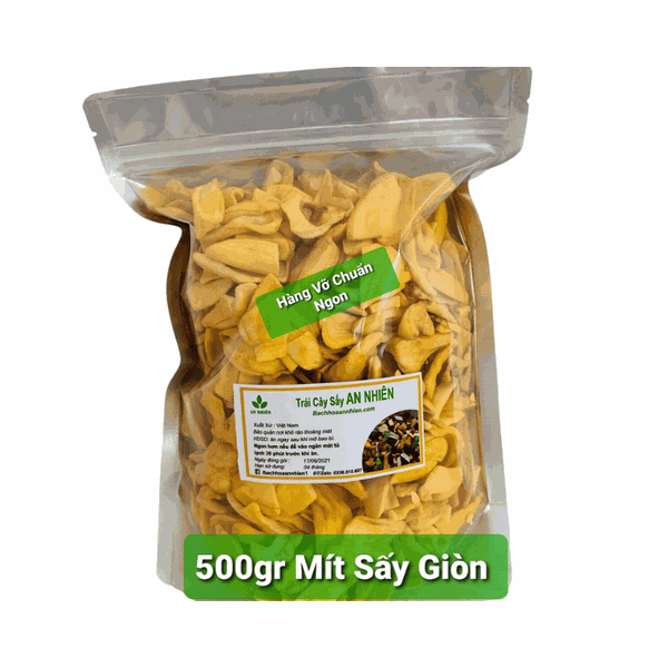 Mít sấy khô giòn hàng vỡ chuẩn ngon An Nhiên 500g