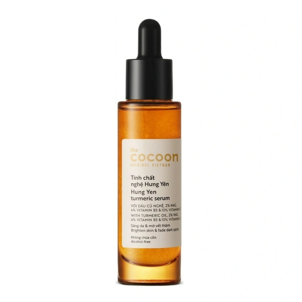 Serum Cocoon tinh chất nghệ Hưng Yên 10% Vitamin C sáng da, mờ vết thâm 30ml