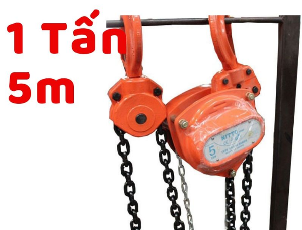 Pa Lăng Xích Kéo Tay Nitto 1 Tấn 5 Mét