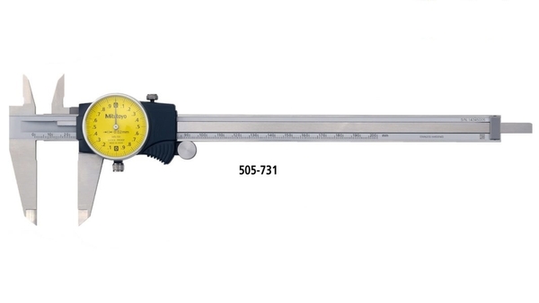 Thước Cặp Đồng Hồ Mitutoyo 505-731 (0-200MM/0.02MM)