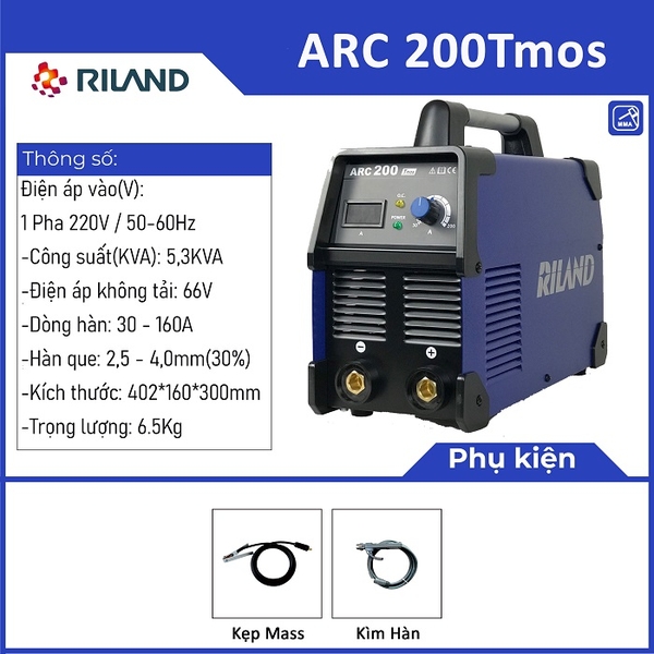 Máy hàn que RILAND ARC 200T