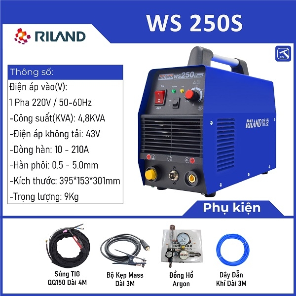 Máy hàn Tig Riland WS 250S