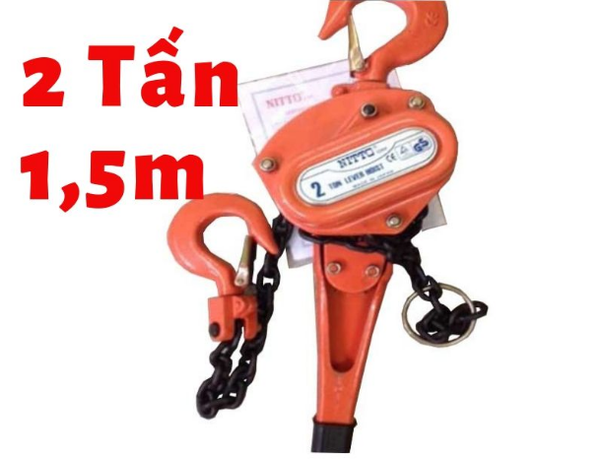 Pa Lăng Xích Lắc Tay NITTO 2T 1.5M