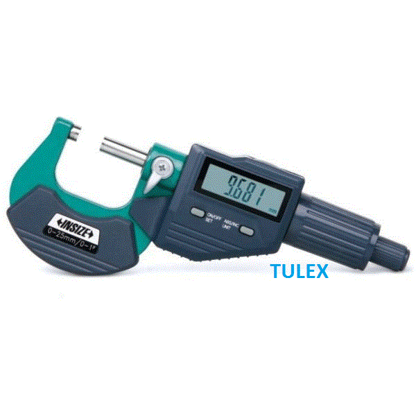 Panme Đo Ngoài Điện Tử INSIZE 3109-25A ( 0-25mm/0.001 )