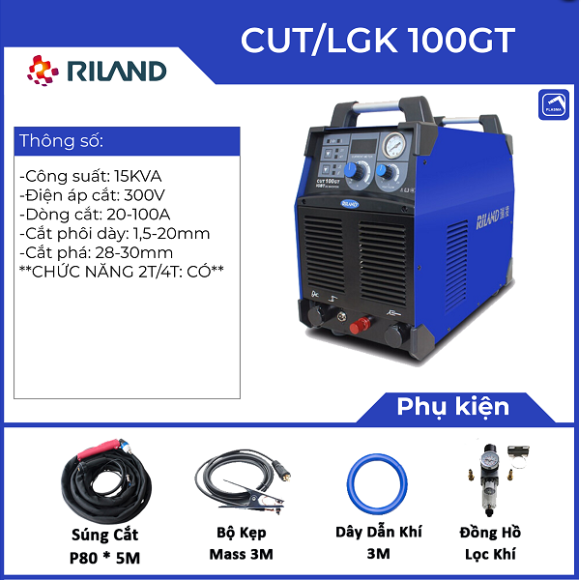Máy cắt Plasma Riland CUT 100GT